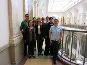 von links nach rechts: Fabian, Elif, Emilie, Karin, Johannes, Hagen, Ina, Viola