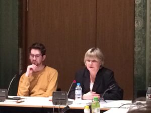 Sylvia beim FA Europa im März